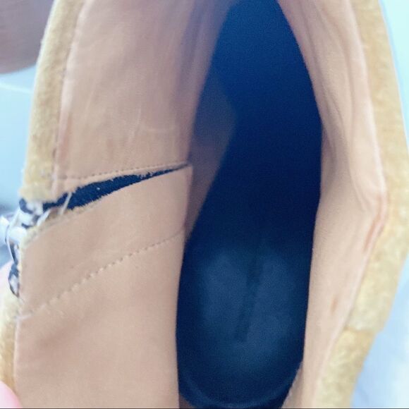 Alexander Wang Gabi Suede Booties in Almond - Picture 10 of 12